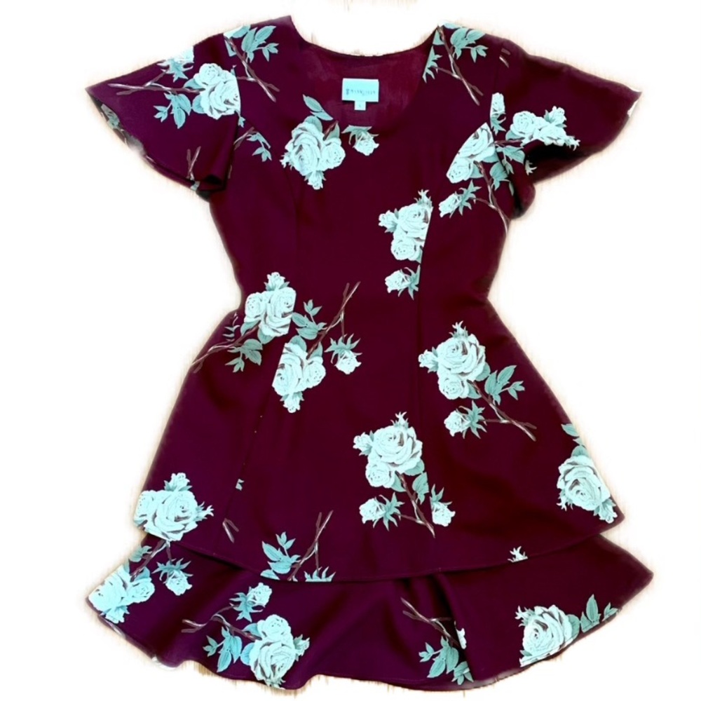 Vintage Flora Mini Dress